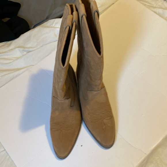 Very vintage western boots men’s size 10 good condition a few small flaws - Picture 1 of 8